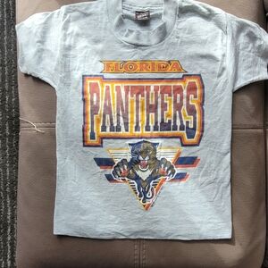 Florida Panthers Kids T-Shirt - Gray
